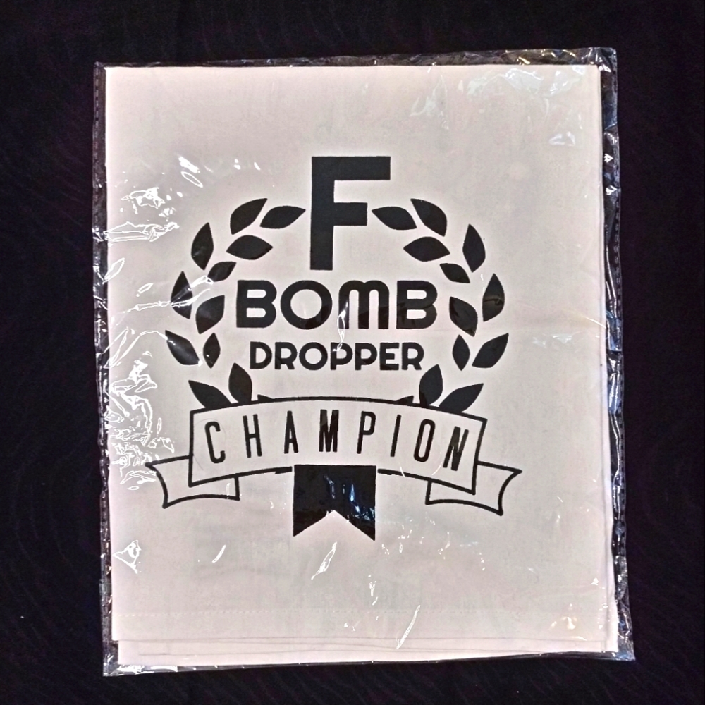 Naughty Kitchen Towel "F Bomb Dropper Champion"